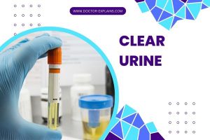 clear urine causes, symptoms, and signs.