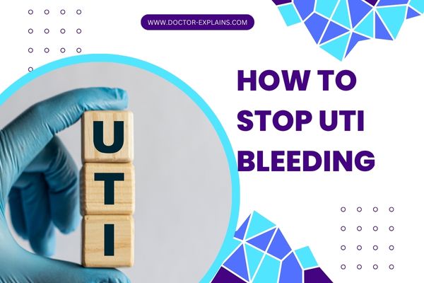 stop uti bleeding