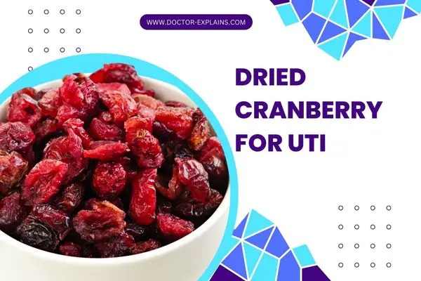 dried cranberry uti