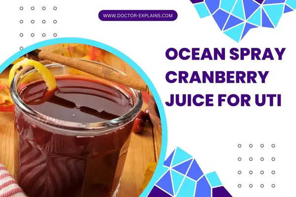ocean spray cranberry UTI