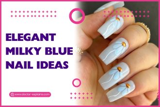 Elegant-Milky-Blue-Nail-Ideas