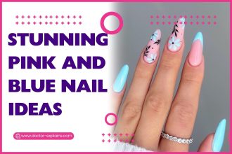 Stunning-Pink-and-Blue-Nail-Ideas