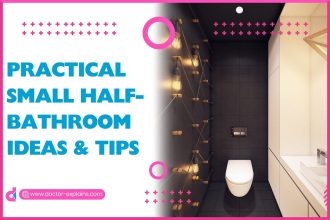Practical Small Half-Bathroom Ideas & Tips