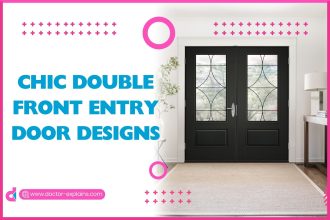 Chic Double Front Entry Door Designs