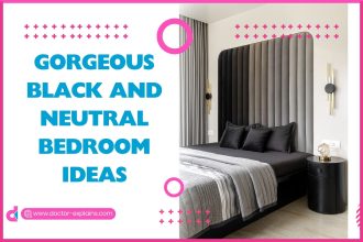 Gorgeous Black and Neutral Bedroom Ideas