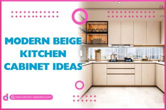 Modern Beige Kitchen Cabinet Ideas