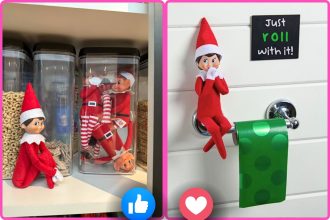 Awesome Elf On The Shelf Ideas