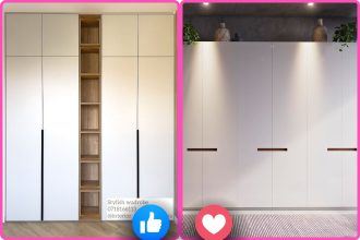 Clean Modern White Wardrobe Ideas