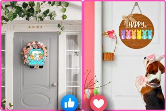 Gorgeous Easter Door hangers